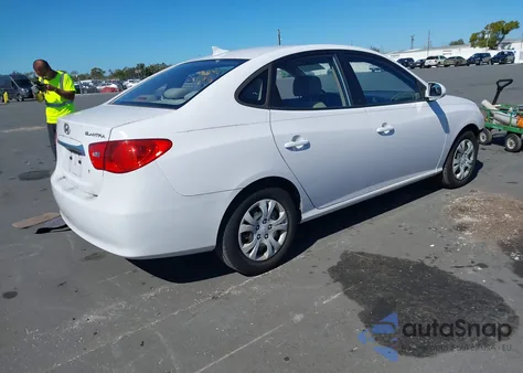 2010 Hyundai Elantra Gls из США, поврежденный, VIN KMHDU4AD2AU851334